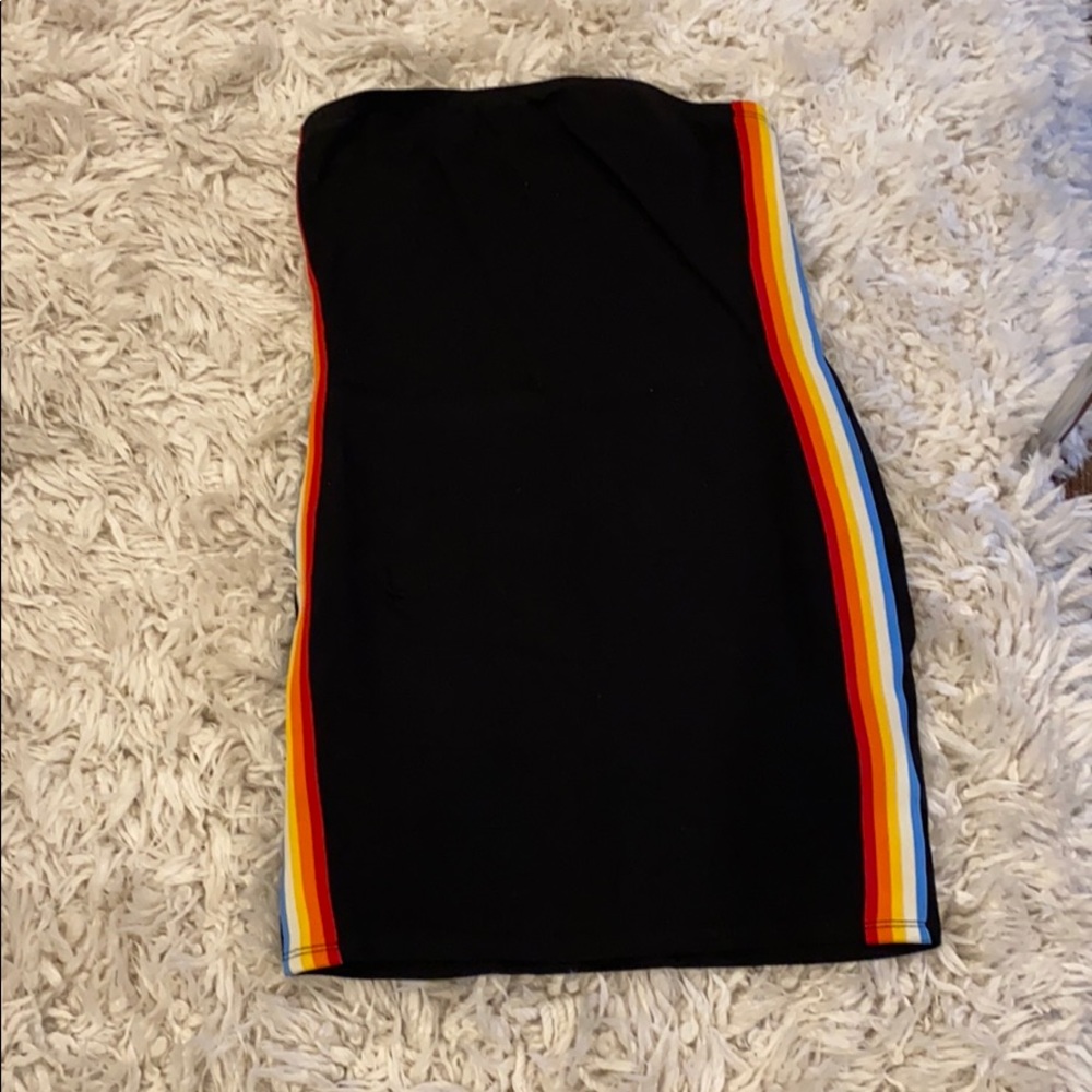 URBAN OUTFITTERS black tube dress